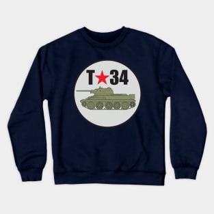 T-34-76 tank Crewneck Sweatshirt